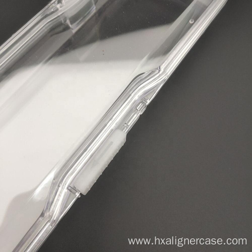 245x76x32mm Plastic Transparent Packing storage box membrane